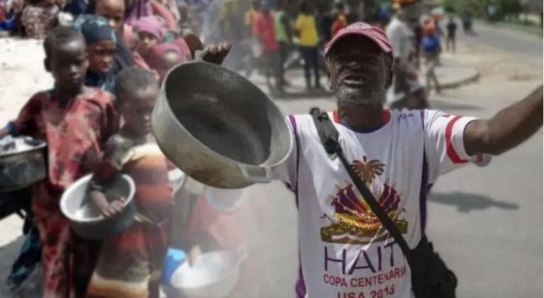 Más de cinco millones de personas sufren por la crisis de hambruna en Haití
