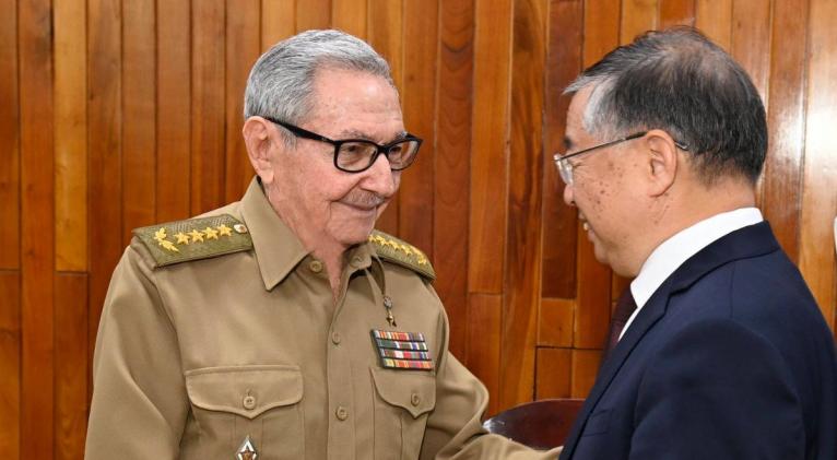 Recibió Raúl a alto dirigente partidista chino