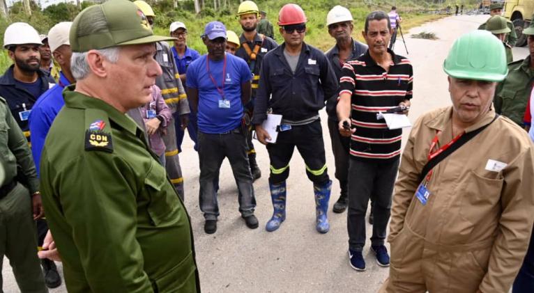 Chequea dirección del país recuperación en La Habana