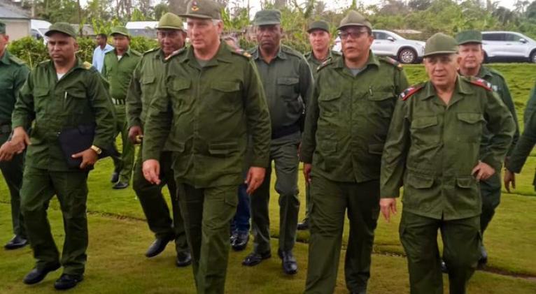 Presidente Díaz-Canel chequea recuperación en provincia de Cuba