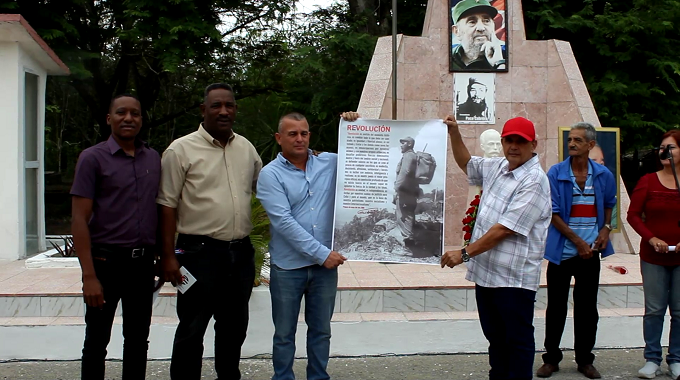 Rememoran en Las Tunas 8vo. aniversario de la desapación física del Comandante Fidel Castro Ruz