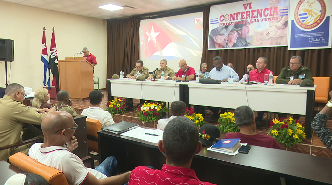 Realizan en Las Tunas 6ta. Conferencia de la Asociación de Combatientes de la Revolución Cubana