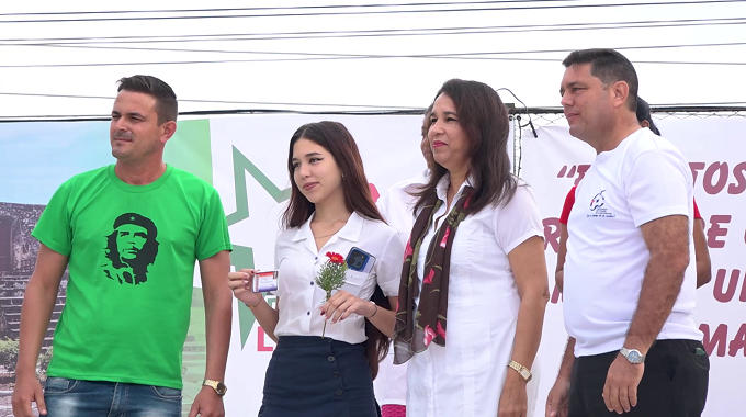 Celebran en Puerto Padre el aniversario 66 del triunfo de la Revolución