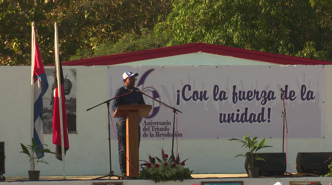 Celebran aniversario 66 de la liberación de Jobabo