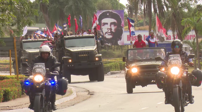 Rememoraron en Las Tunas el paso de la Caravana de la Libertad