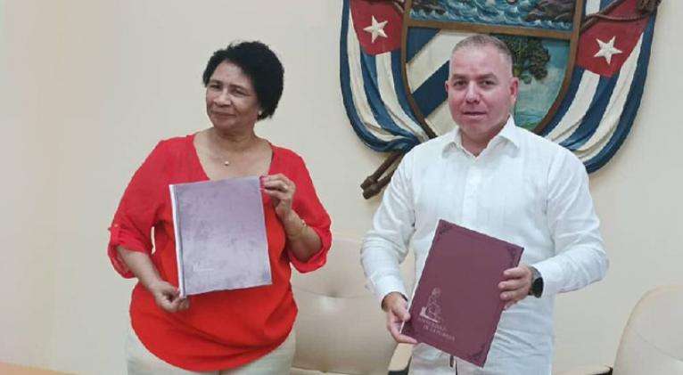 Firman entidades cubanas convenio de colaboración académica y científica