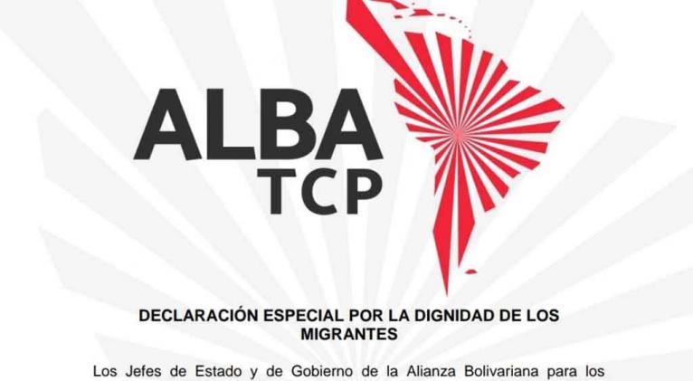 Declaración de ALBA-TCP expresa firme respaldo y solidaridad con Cuba