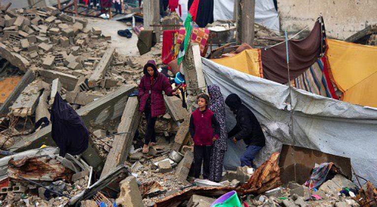 Denuncia Díaz-Canel planes de EE.UU. contra Gaza