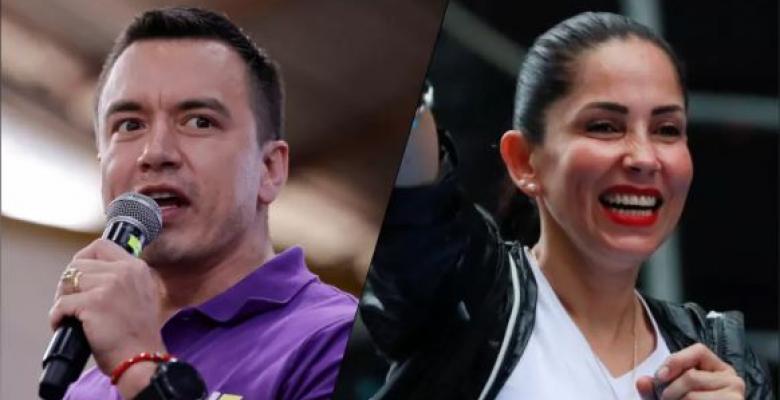 Presidenciales ecuatorianas: Noboa y Luisa González irán a segunda vuelta