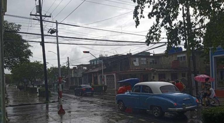 Reportan lluvias significativas en Pinar del Río