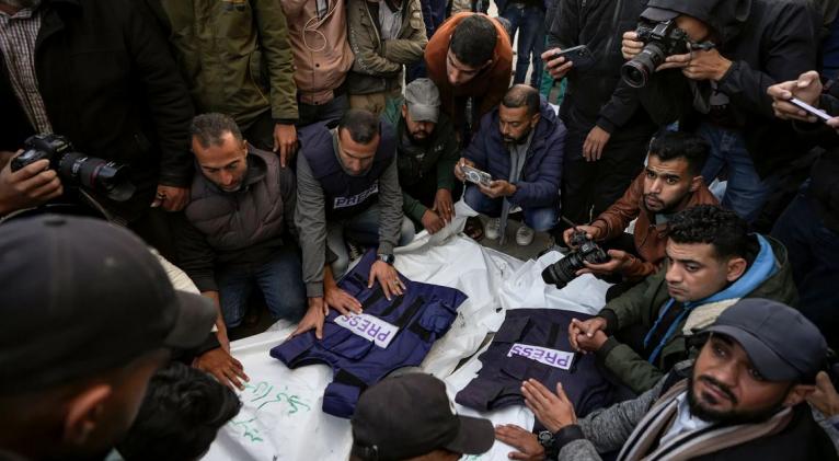 Récord de periodistas asesinados en 2024: Israel fue el principal responsable