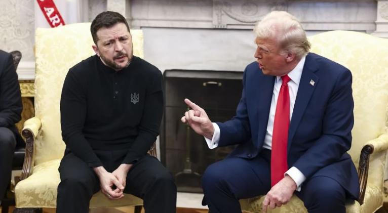 Trump se enzarza con Zelenski y le acusa de "jugar" con la Tercera Guerra Mundial