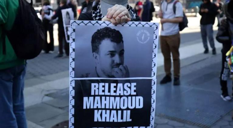 Indignación por detención de líder estudiantil propalestino de Columbia en Nueva York