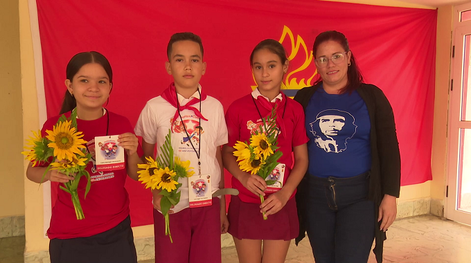 Acreditan en Las Tunas delegación a la asamblea nacional de la Organización de Pioneros José Martí