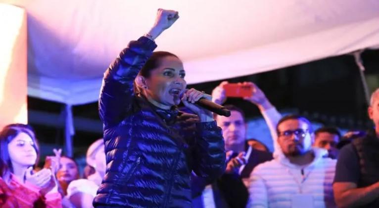 Luisa González desconoce resultados y denuncia fraude electoral en Ecuador