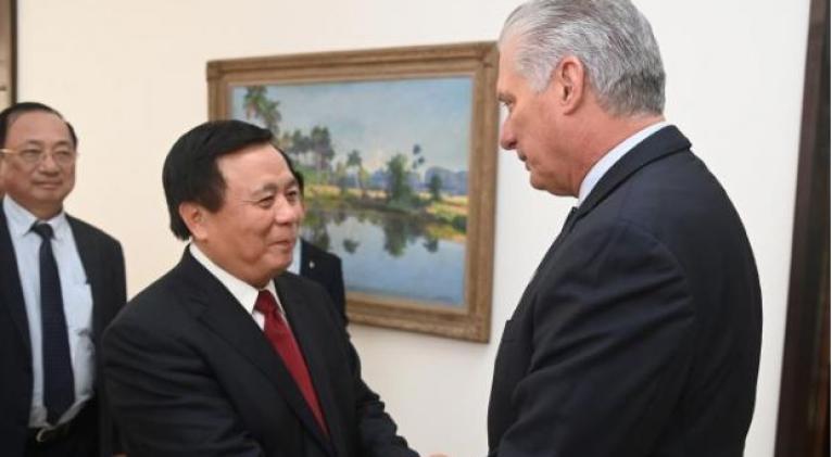 Dialogó Díaz-Canel con dirigente partidista de Vietnam
