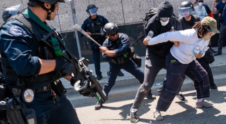 Trump califica de «animales» y «enemigos extranjeros» a los manifestantes de Los Ángeles