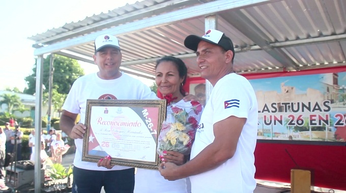 Celebran en el municipio Las Tunas acto por el 26 de Julio