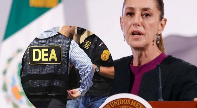 Sheinbaum desmiente a la DEA y critica buques de EE.UU. frente Venezuela