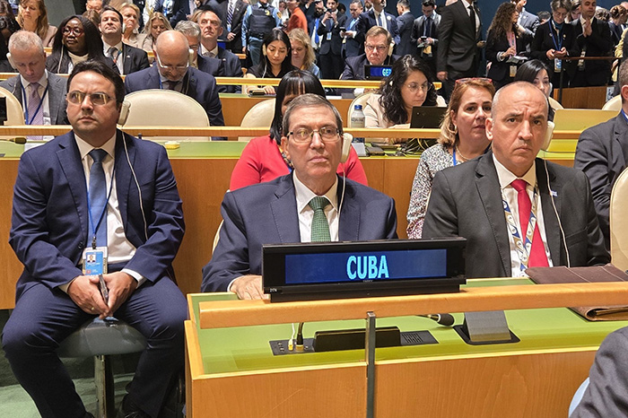 Con amplia agenda de trabajo Canciller cubano en la AGNU80