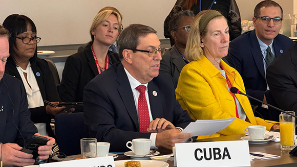 Canciller cubano denuncia en la ONU impacto del bloqueo y llama a la unidad ante crisis global