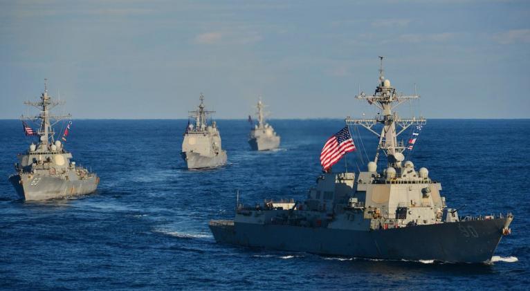 Reportan que otro buque de guerra estadounidense atraca en Panamá de paso hacia el Caribe