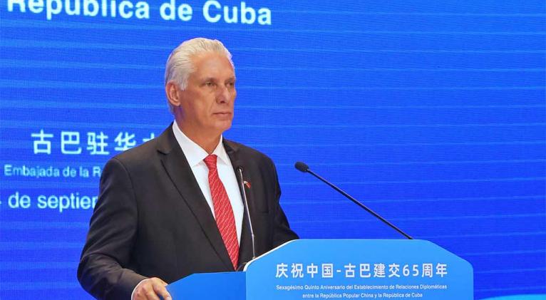 Continúa en Shenzhen agenda de presidente de Cuba en China