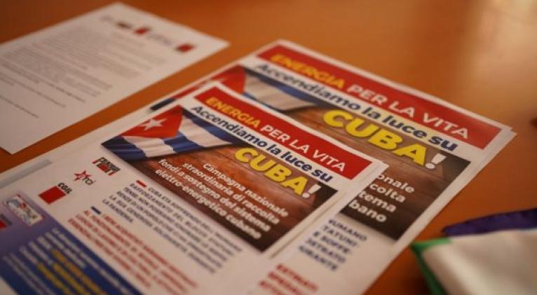 Italia lanza campaña solidaria “Energía para la vida” en apoyo al sistema eléctrico cubano