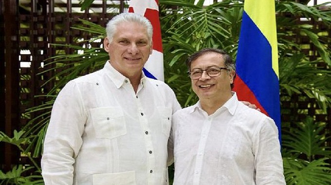 Expresa Cuba apoyo a Presidente Petro ante acusaciones de EE.UU.