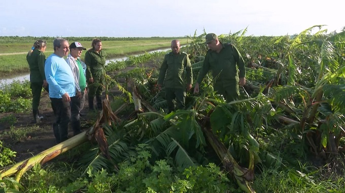 Evalúan daños en los municipios del norte de la provincia