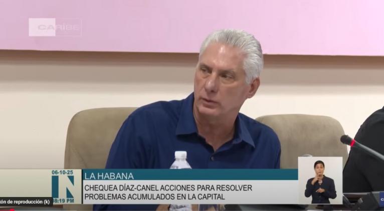 EN VIDEO: Chequea Díaz-Canel acciones para resolver problemas acumulados en la capital