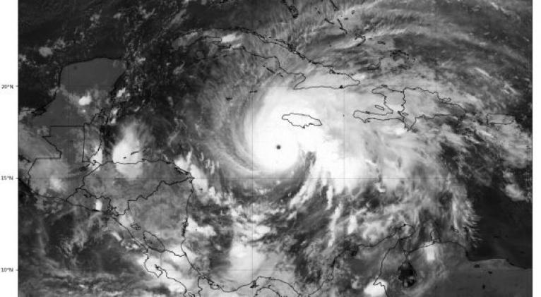 AVISO DE CICLÓN TROPICAL No. 17. Melissa comienza a moverse lentamente al norte-nordeste