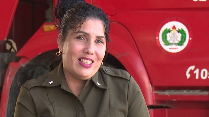 Constituye la figura de Fidel, símbolo vivo para combatientes y trabajadores del MININT en LasTunas