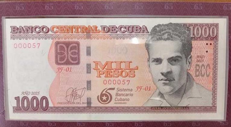 Informa Banco Central de Cuba sobre emisión especial