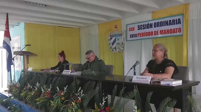Se desarrolló en Puerto Padre la XXV Sesión Ordinaria de la Asamblea Municipal del Poder Popular