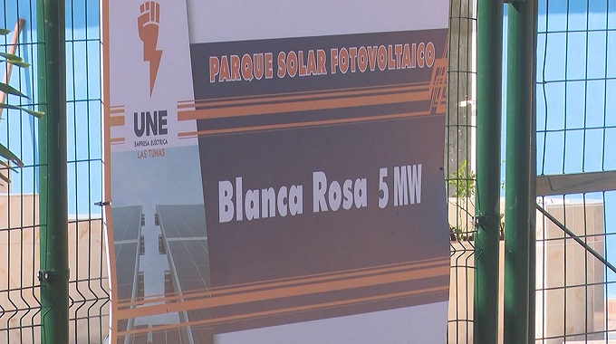 Se alista Parque solar fotovoltaico de Blanca Rosa para su inauguración