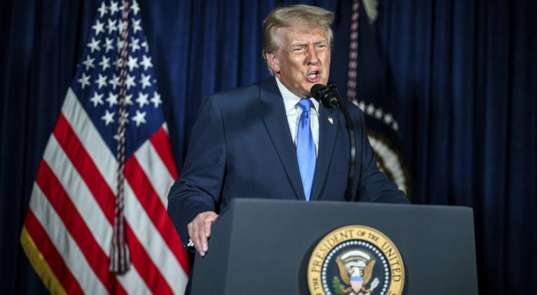 La respuesta de Trump sobre si su anuncio sobre Venezuela significa «un inminente ataque aéreo»