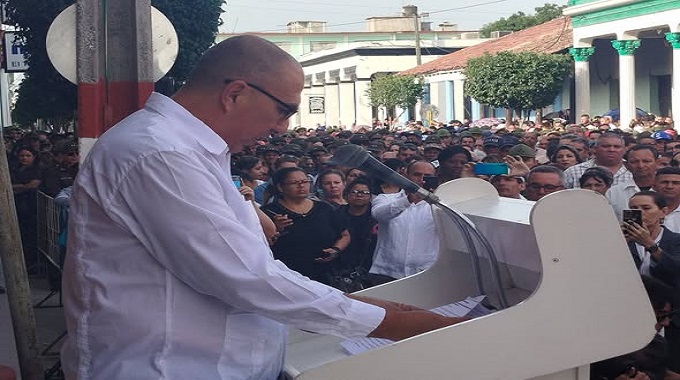 En Las Tunas se realiza homenaje póstumo a los combatientes cubanos caídos en Venezuela