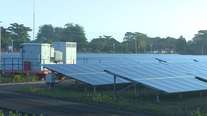Inauguran parque solar fotovoltaico Blanca Rosa en el municipio de Majibacoa
