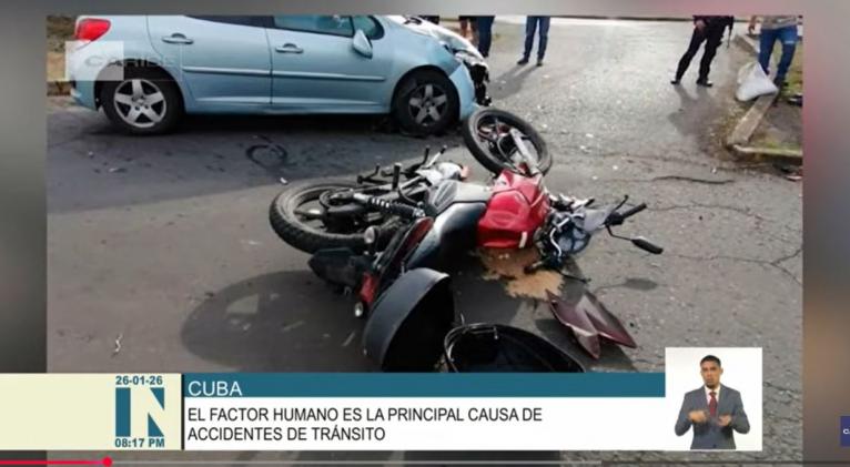 EN VIDEO: Cuba reporta 750 fallecidos en accidentes de tránsito en 2025