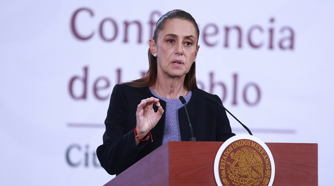 Sheinbaum: "México no entregará nunca sus recursos naturales"