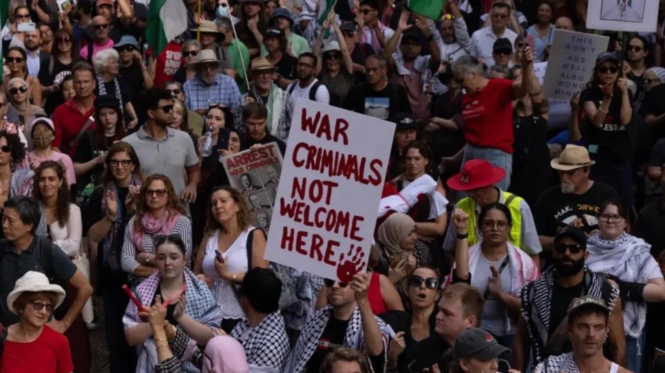 Australia vive jornadas de protestas por visita de presidente israelí