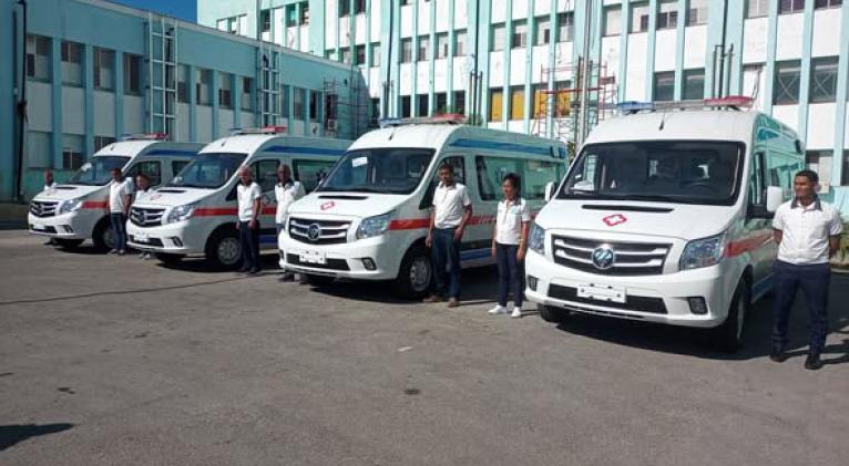 Recibe Santiago de Cuba ambulancias para fortalecer sistema de urgencias