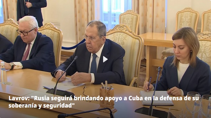 Visita Bruno Rodriguez Rusia