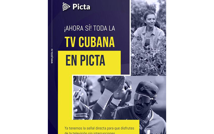 Red social Picta habilita señal directa de canales cubanos de televisión