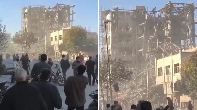 Israel ataca el edificio del órgano encargado de elegir al nuevo líder supremo de Irán (VIDEO)