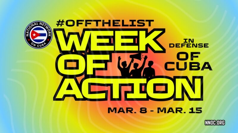 Red Nacional de Solidaridad con Cuba en EEUU, condena llamado de Trump al cambio de régimen en la cumbre «Escudo de las Américas»