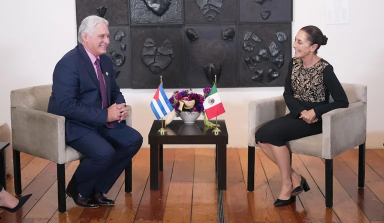 Díaz-Canel agradece solidaridad mostrada por México ante agresiones de EE.UU.