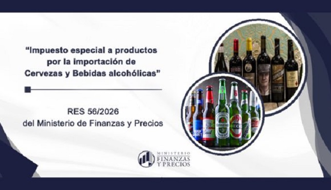 Aplican impuesto especial a productos por la importación de Cervezas y Bebidas alcohólicas