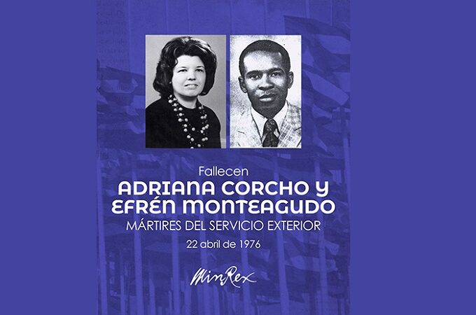 Evocan a Adriana Corcho y Efrén Monteagudo, mártires del servicio exterior